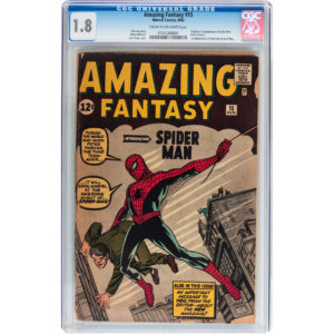 Amazing Fantasy #15 (Marvel, 1962) CGC GD- 1.8 Cream to off-white pages