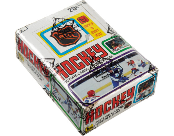 1979 Topps Hockey Wax Box with 36 Unopened Packs – Wayne Gretzky Rookie Year!