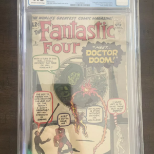 Fantastic Four #5 (Marvel Comics July 1962)   SVG