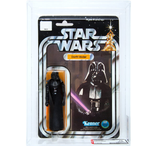 Star Wars Darth Vader AFA EX+/NM 75 (C75 B80 F80) 12-Back A (Kenner, 1978)