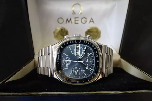 VINTAGE OMEGA SPEEDMASTER TV CHRONOGRAPH AUTOMATIC CAL 1045 REF 176.0014 BOX